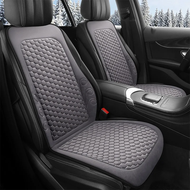 

Luxury Car Seats Protection Universal Car Seat Cover All Season Breathable Auto High Quality Latex Suede Saddle Pad Seat Covers