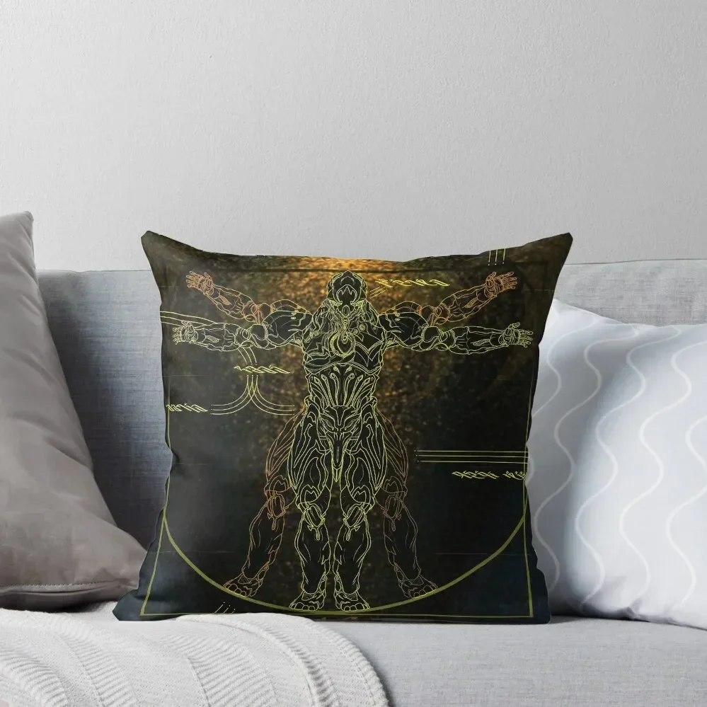

Rhino vitruvian Throw Pillow Pillows Aesthetic Christmas Pillows Christmas Covers Couch Cushions pillow