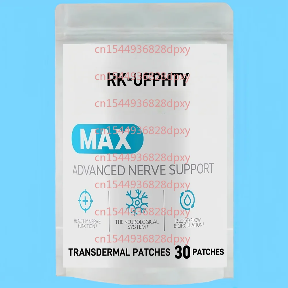 

30 пластырей для поддержки нервов с витамином D3 и альфа-липоевой кислотой для защиты и восстановления нервов