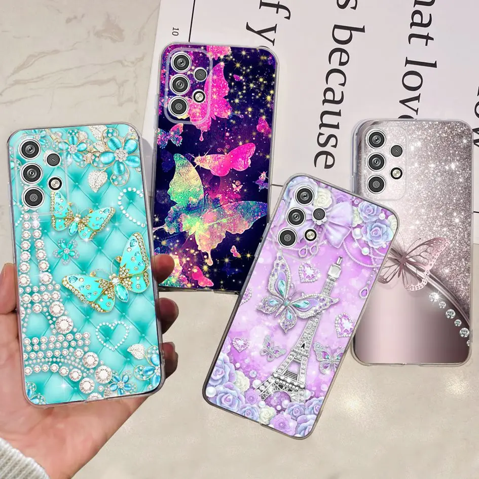 For Samsung Galaxy A23 4G Case Galaxy A33 A53 A73 A23 5G Cover Clear Soft Silicone Phone Bumper Funda For Samsung A 53 A 23 Case