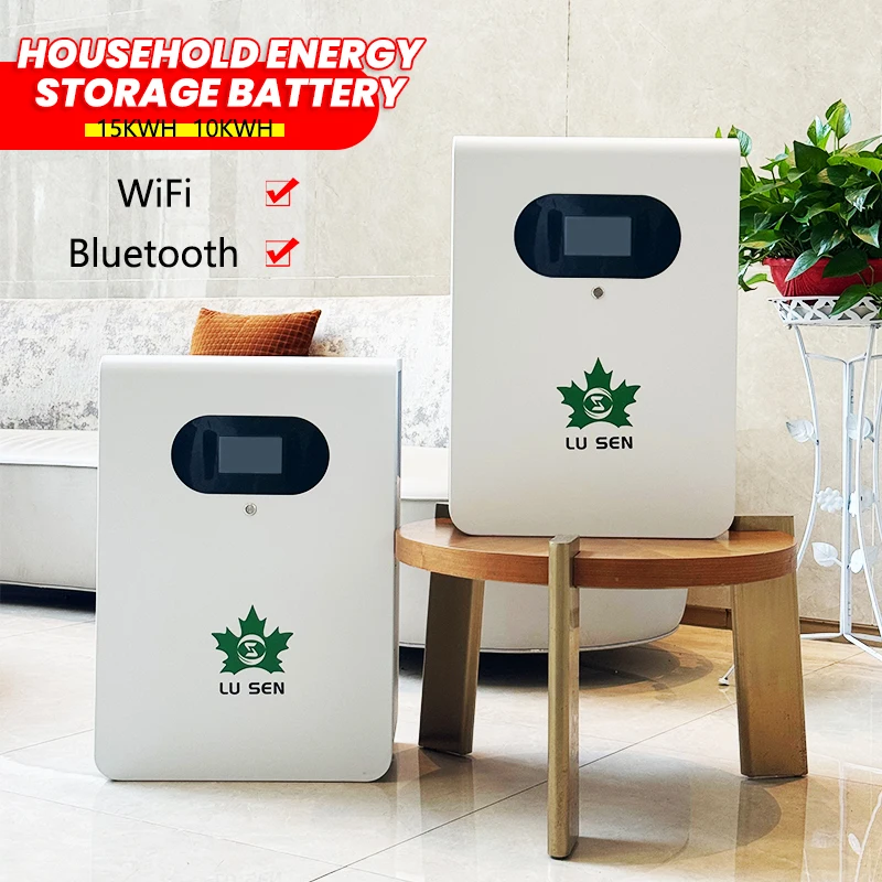 LSB05 100Ah 51.2v بطارية ليثيوم Lifepo4 6000 Cyeles حامل مثبت على الحائط 5kwh نظام الطاقة الشمسية المنزلية