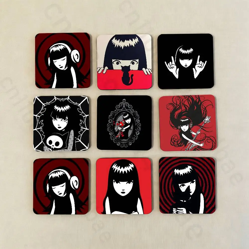 

E-Emily The S-Stranges Fridge Magnet Personalized Magnetic Durable Plastic Square Picture Surface Fridge Magnets