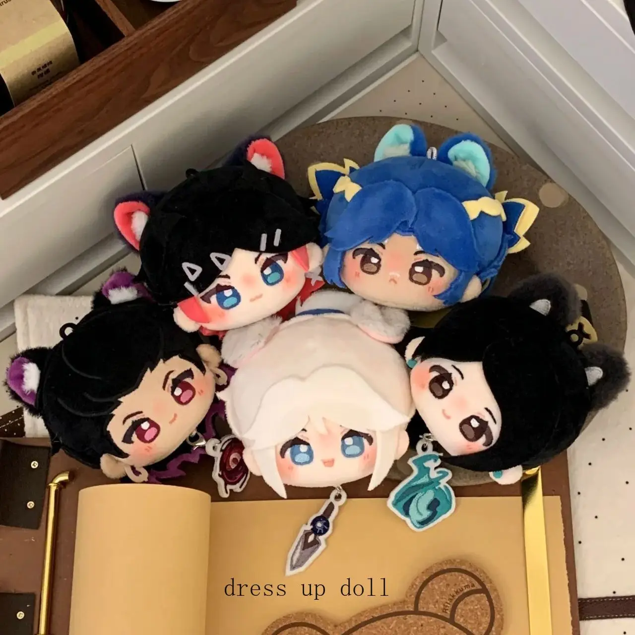 VALORANT Joon-Hee Reyna Clove Game Cosplay Cotton Dolls Dango Anime Toy Hanging Pendant Plush Figure Mascot Keychain Gift view 6