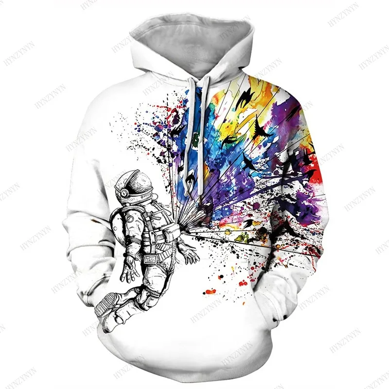 

Realistic Smiling Face 3D Printed Round Neck Loose Adult Hoodie for Men and Women, Fashionable Hip-hop Casual Long Sleeved Shirt