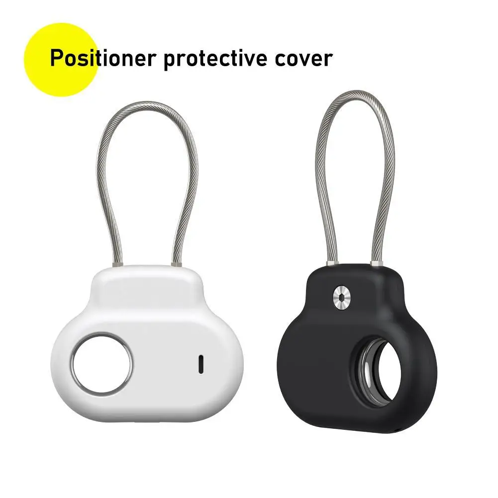 Portable Case For SmartTag 2 Protector Cover For Samsung Galaxy Smart Tag Holder Locator Shell With Wire Rope
