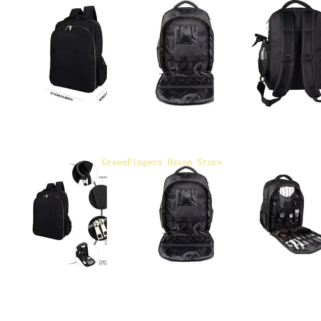 F68D Salon Carry Backpack for Appointments and Home Hair Cutting Hairstylist Bag