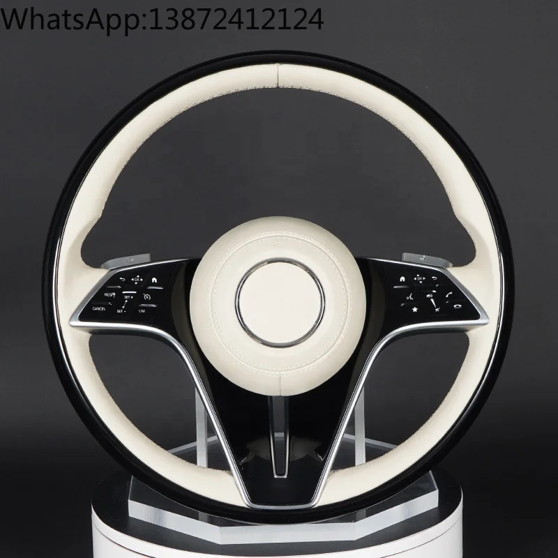 

C217 W211 W212 W221 W222 S63 C63 GLA45 C43 SLC for Mercedes-Benz AMG W204 W205 CLA GLA 45 Class Carbon Fiber Steering Wheel