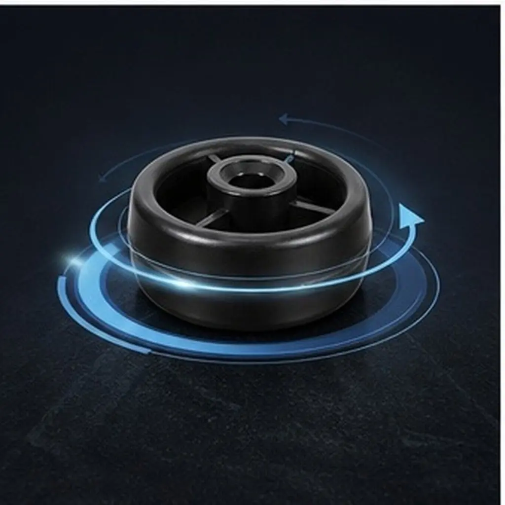 8Pcs Plastic Treadmill Wheels Heavy Duty Universal Caster Gym Equipment Rollers Quiet Durable 360 Degree Rotation