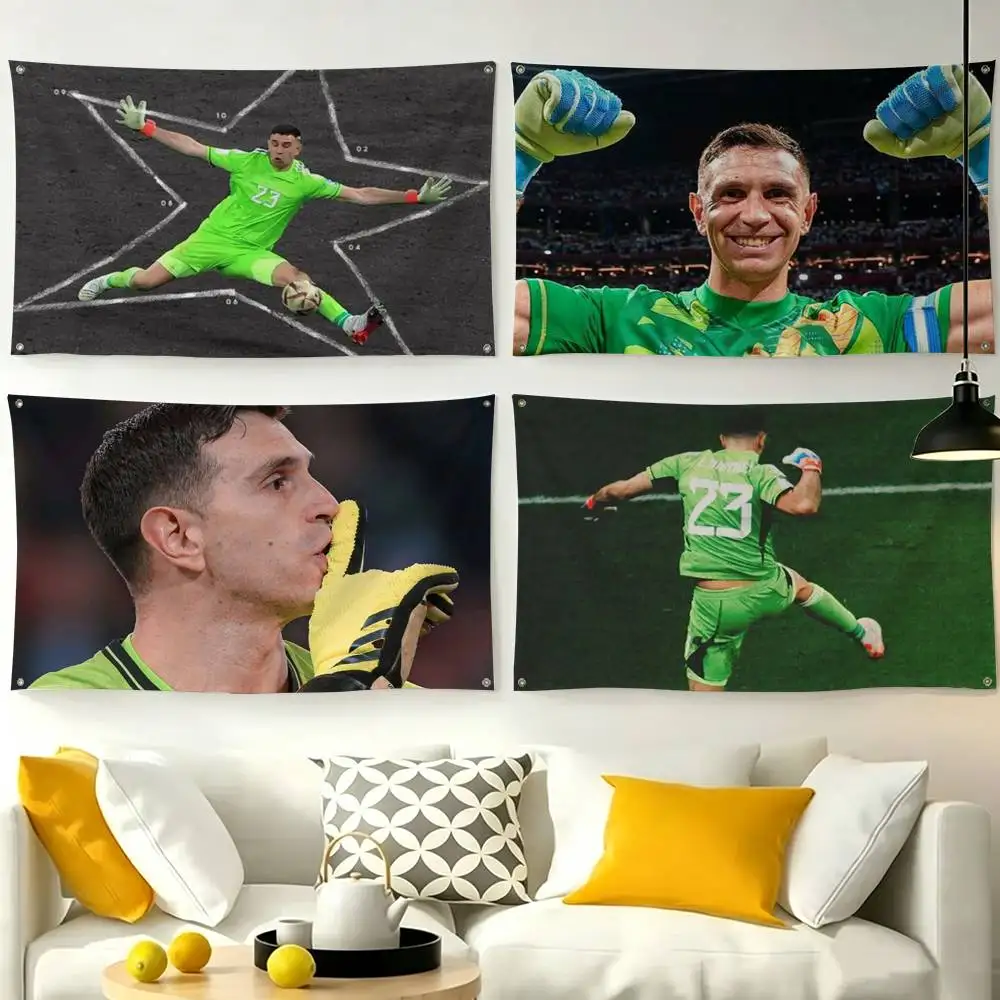 Emiliano Martinez  Flag Suitable For Party Club Outdoor Interior Wall Decoration Banner Fans Gift