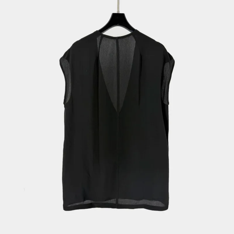 HKSH Dark Stylish Trendy Fashion Deep-V Tank Top Personality Vest Summer New Men Tide Dark Breathable Sleeveless T-shirt HK19677