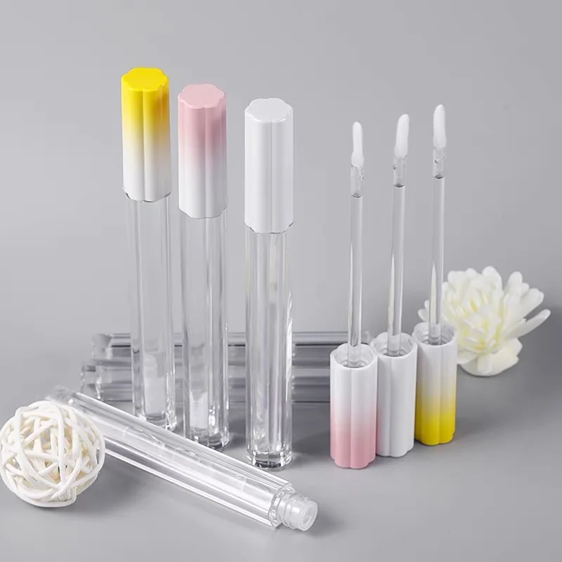 100pcs 2ml Clear Lip Gloss Tube Refillable Mini Lip Balm Bottles Lipstick Containers for Travel Women Girls DIY Makeup