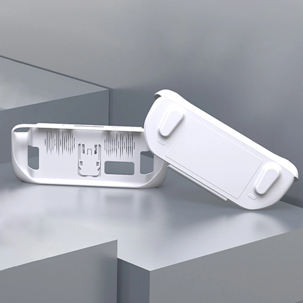 ["Custodia protettiva per console Steam Deck Coperchio anteriore rimovibile con cavalletto Accessori per giochi con guscio protettivo"]