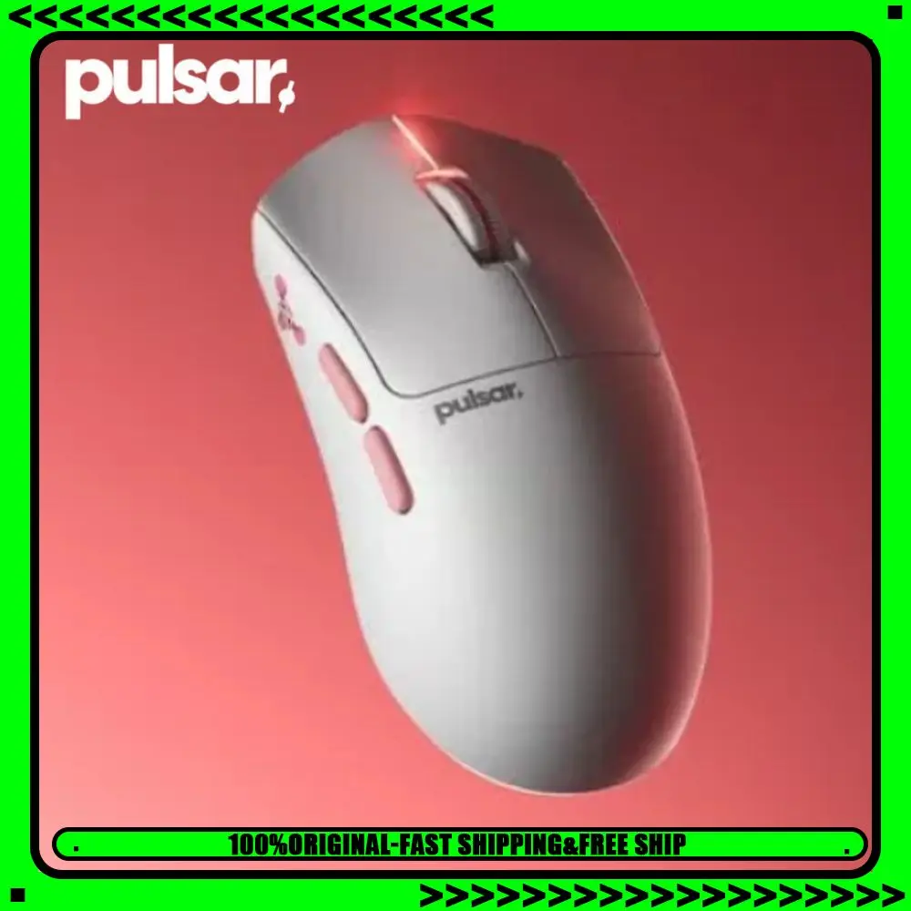 Pulsar Jinggg-X Pro Mouse Wireless Gaming Lightweight 8K Polling Rate Official Driver for CS2 VALORANT White E-sports Game Mouse