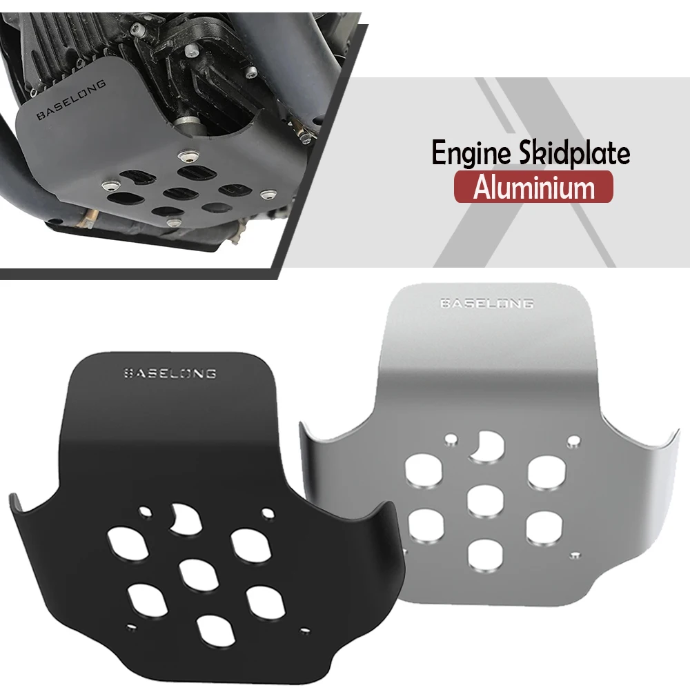 

For Moto Guzzi V7 V9 Classic Stornello Trofeo Stone Carbon Rough Centenario Motorcycle Skid Plate Bash Frame Engine Guard Cover