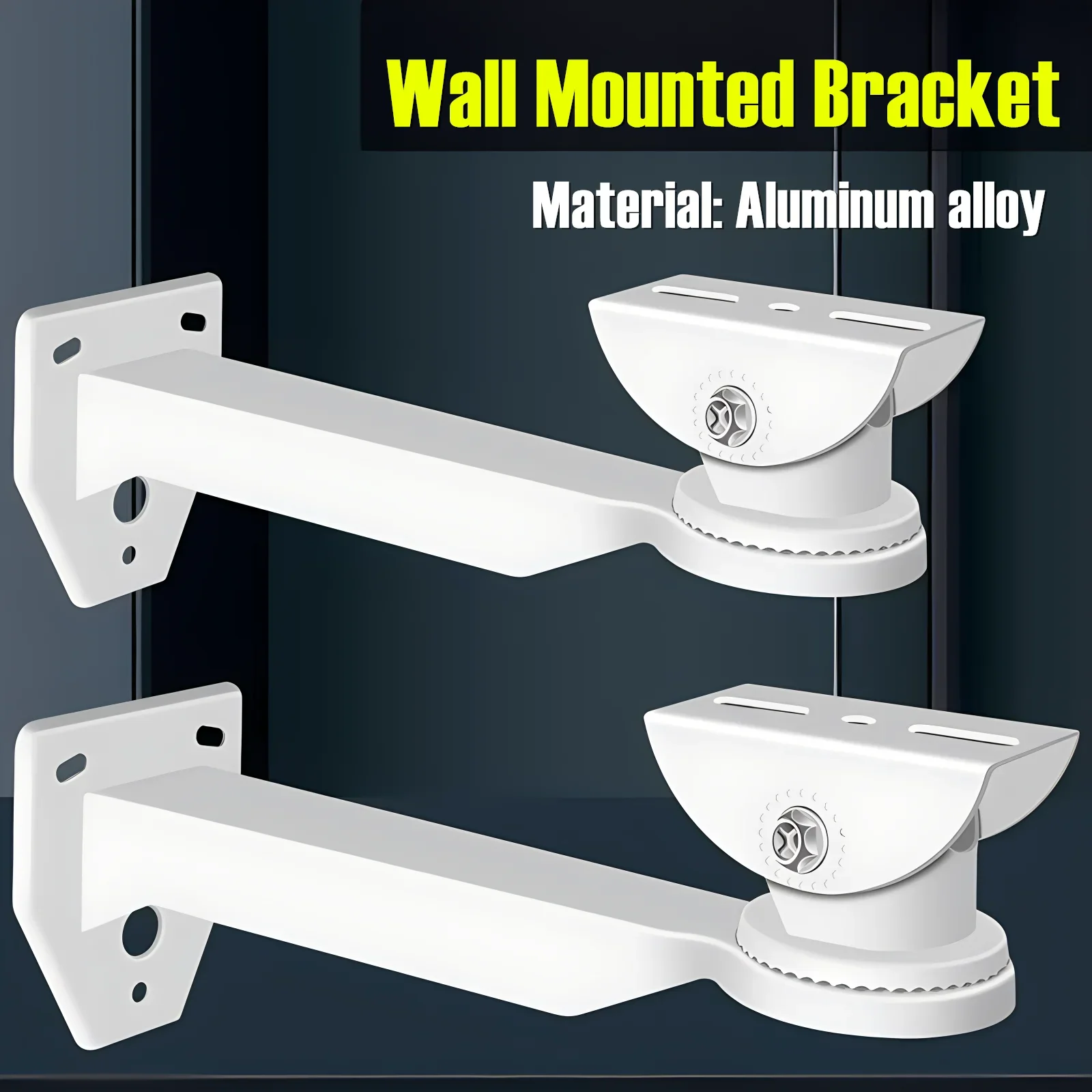 

Universal Duckbill Security CCTV Camera Wall Mount Bracket Multi-Directional Adjustable Thickened Aluminum Alloy Camera Support