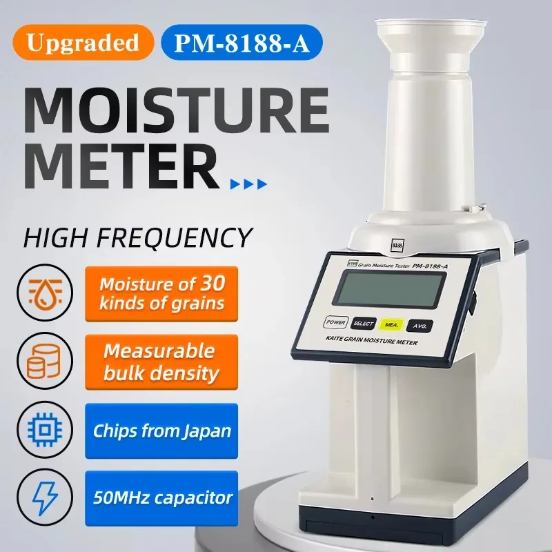 PM-8188-A Moisture Measurement Instrument, White Melon Seeds, Melon Seed Kernels ,COCO and Coffee Beans