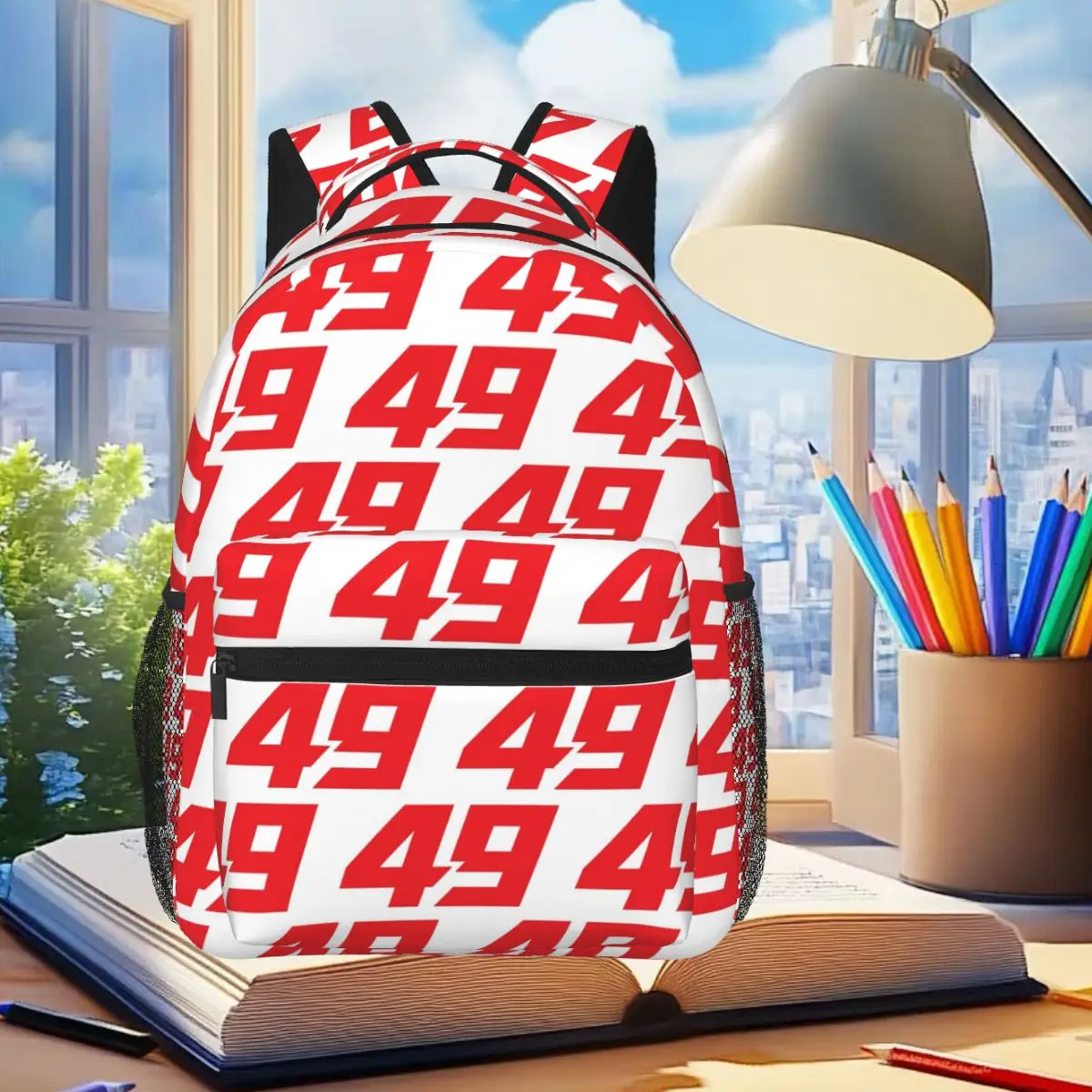 

Рюкзак Fabio Di Giannantonio 49 1, студенческая сумка для книг для мальчиков и девочек, детская школьная сумка, компьютерные сумки на плечо для мужчин и женщин