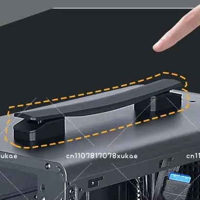 Office small chassis with handle M-ATX single chassis