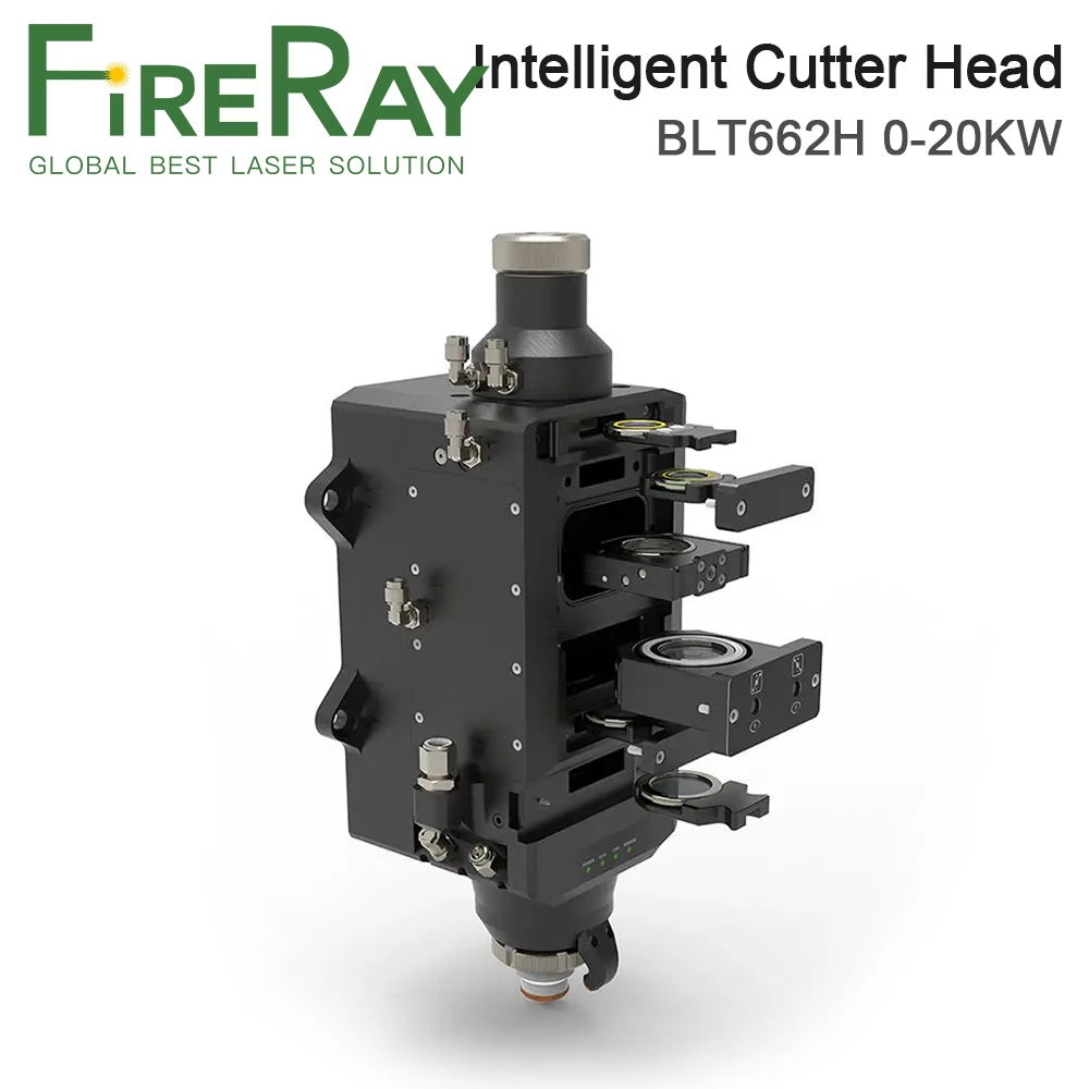 FireRay BOCHU رأس القطع الذكي ، BLT662H ، 0-20KW ، QBH ، QD ، Q + إضافة واجهة لآلة القطع بليزر الألياف