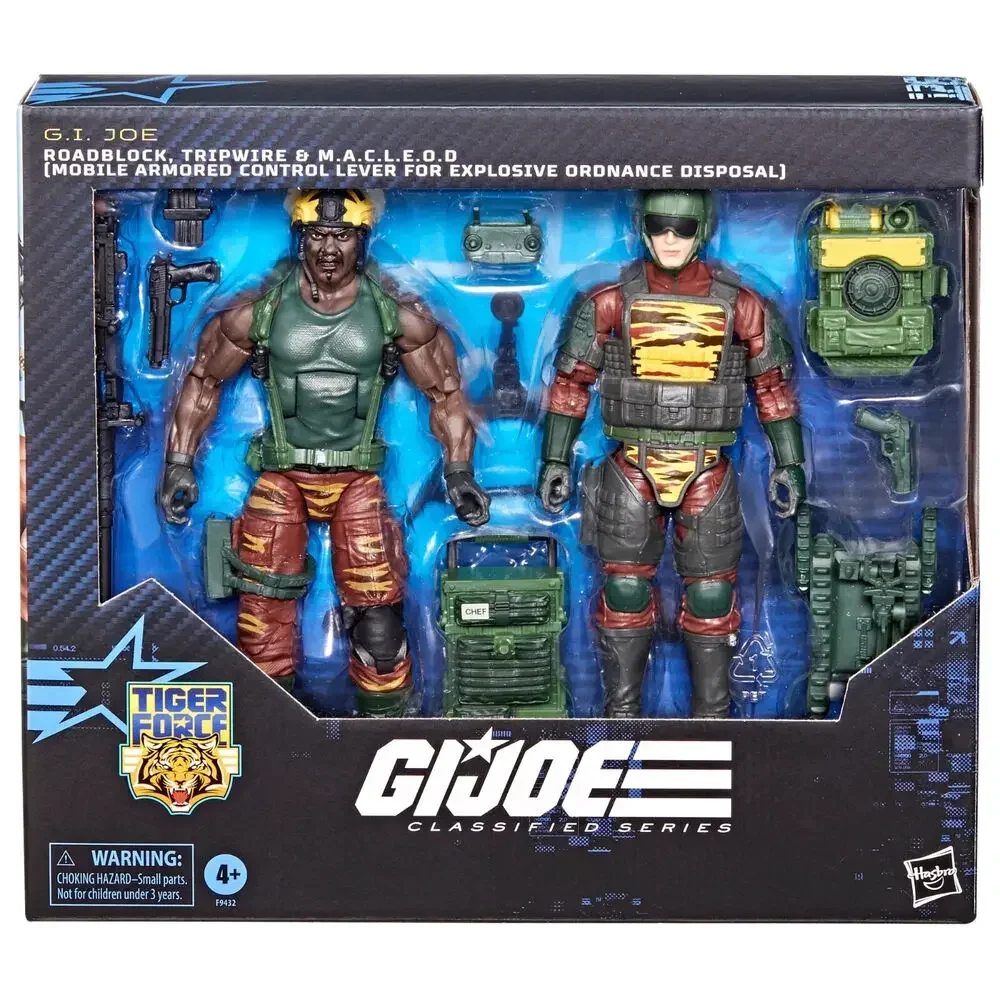 Hasbro GI Joe Original Series Roadblock Tripwire Giocattoli per bambini Regalo di compleanno Modello Giocattoli Regalo per hobby