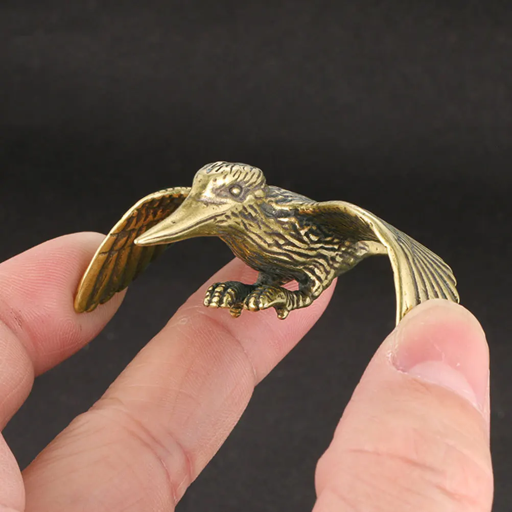 

Bird Statues Hummingbird Decor Brass Lovely Figurines Sculpture Small Decorations