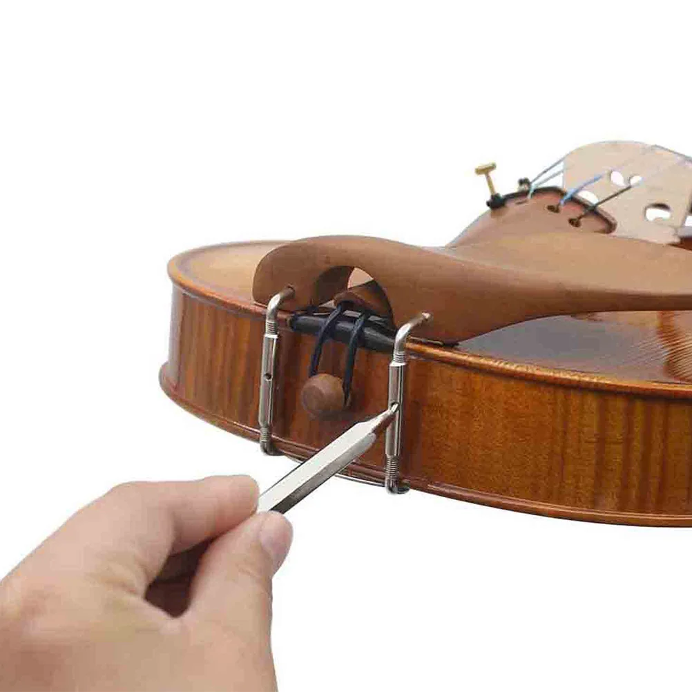 Chin Rest Key Wrench for Violin Tools Jaw Screw Silver Repair Adjustment Lightweight Durable Portable Easy Craftsmanship