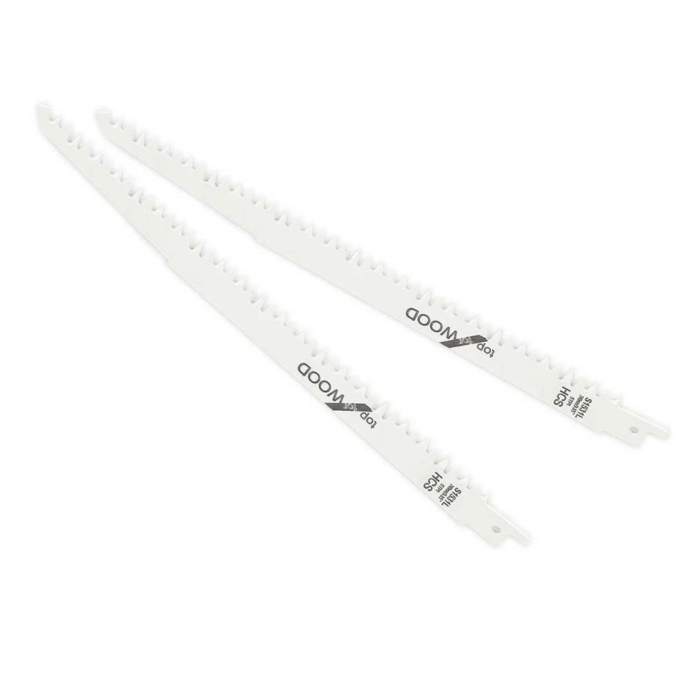 Herramienta recíproca de 2 piezas, hojas de sierra S1531L dentada, 9,5 \