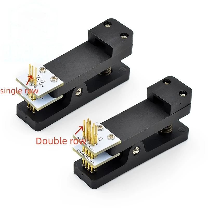 2.54 2.0 1.5 1.27 1.25 100mil 50mil 3P 4P 5P 6P 7P 8P 9P 10P PCB Clip Clamp Fixture Probe Pogo Pin Download Program Burn