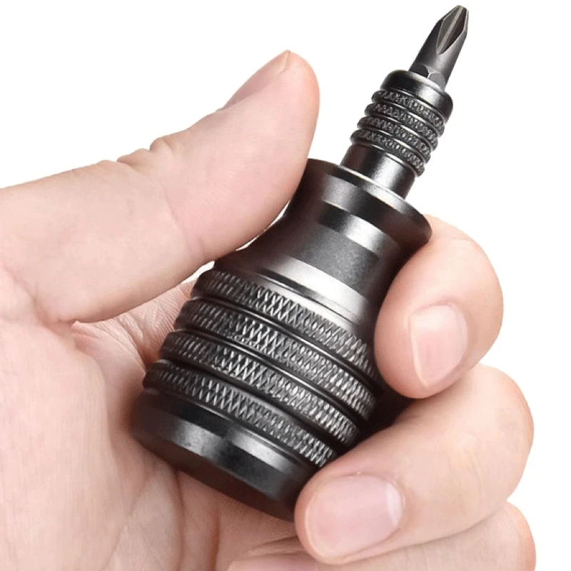 Convenient Magnetic Bit Holder Tool Screwdriver Tool Versatile Screwdriver Set Aluminum for Easy Screwdriving Drop Ship