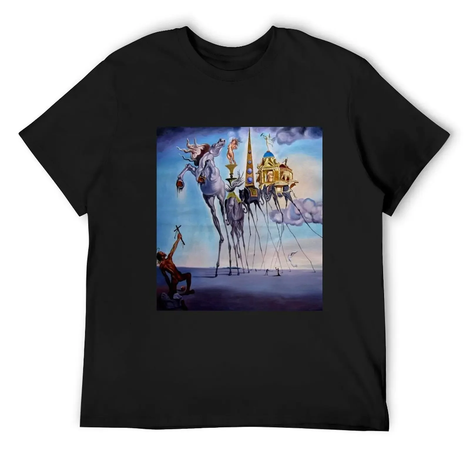 Salvador dali original paintings surrealism T-Shirt graphic t shirts cheap stuff cute clothes summer top shirts men graphic