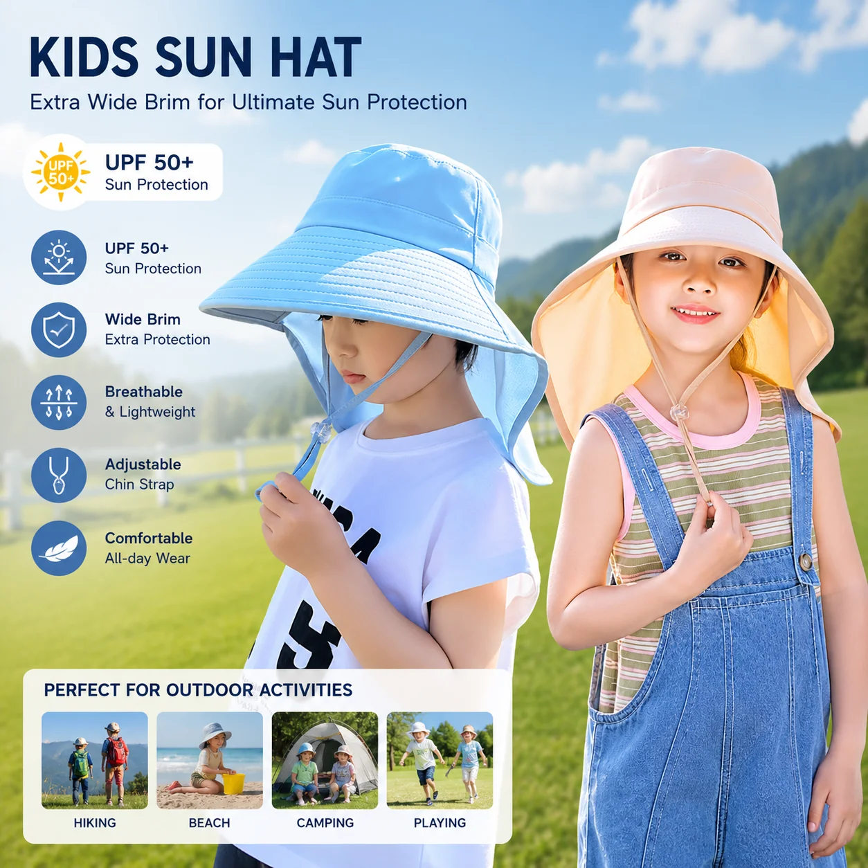 chapeu-de-sol-infantil-chapeu-de-sol-com-aba-grande-a-prova-d'agua-e-com-protecao-solar-para-atividades-ao-ar-livre-chapeu-de-pescador-masculino-e-feminino-para-passeios-de-primavera