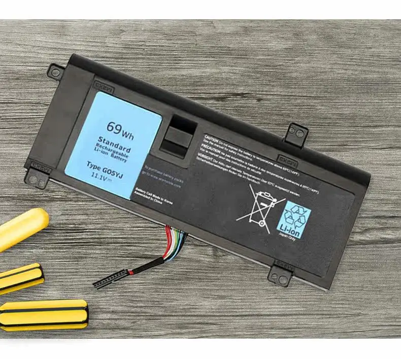 .。for Dell Alienware P39G 14 M14X R3 8X70T G05YJ Battery。.