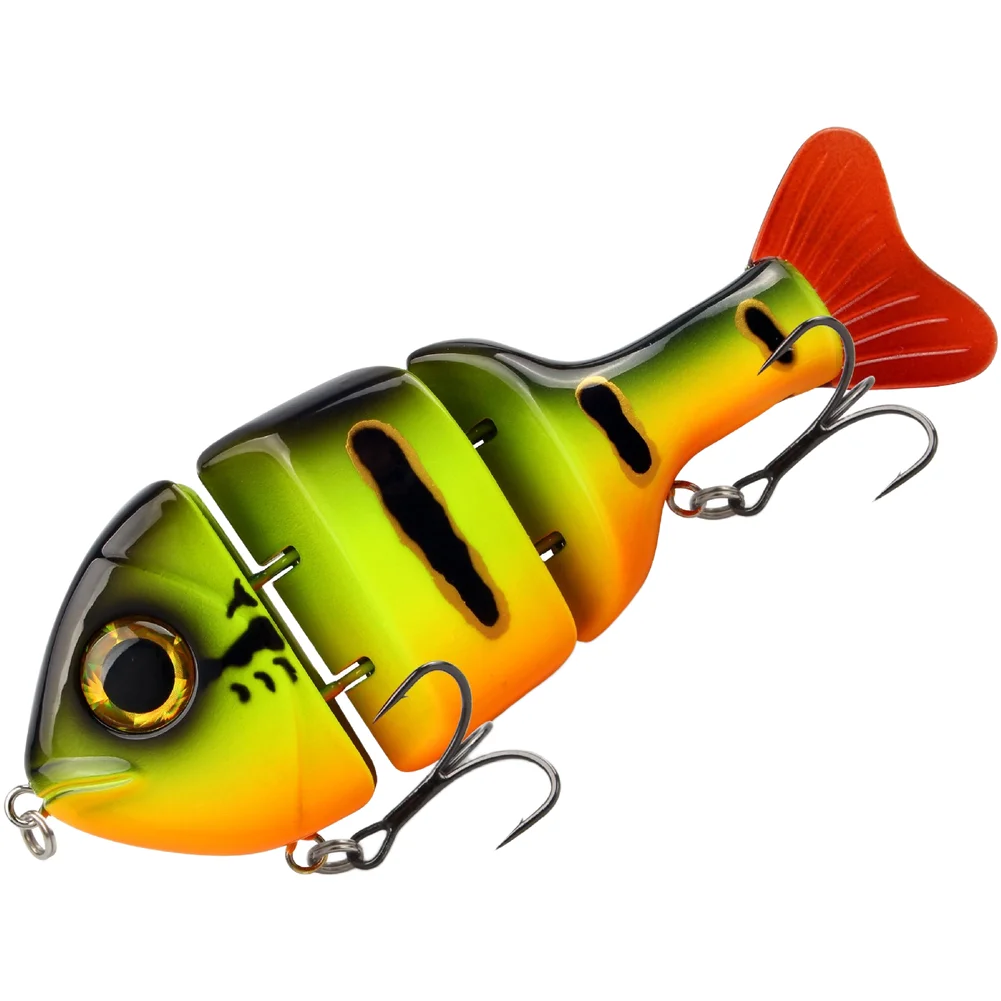 1pc 3 Segment Multi-Jointed Fishing Lure Sinking 120mm 45.5g Swimbait Artificial Wobblers Crankbait Hard Bait Fishing Lures
