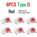 6PCSD Red