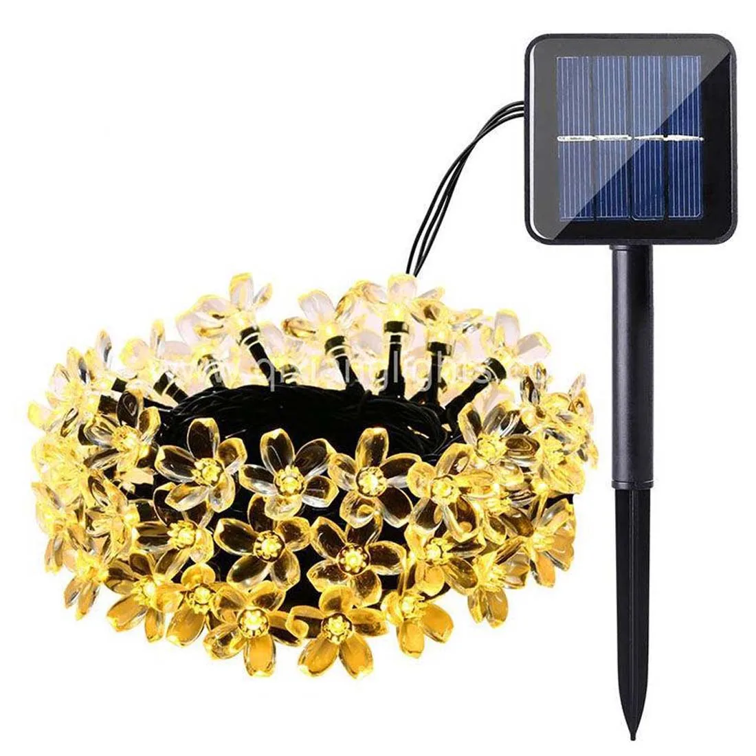 Solar  tree lights flashing lights string lights home courtyard balcony garden decoration outdoor waterproof star lights