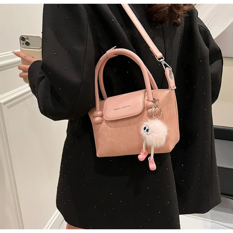 Women\'s Bag Flap Thread Buckle Pu Oxford Fashion Hand Bags Zipper Shoulder Bags 2024 Hot Sale Bags for Women Bolsas Femininas