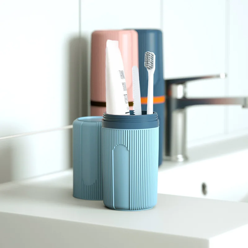 

Travel Washing Cup Set Portable Toothbrush Storage Box Toothbrush Cup Toothpaste Set Toothbrush Box Family Set