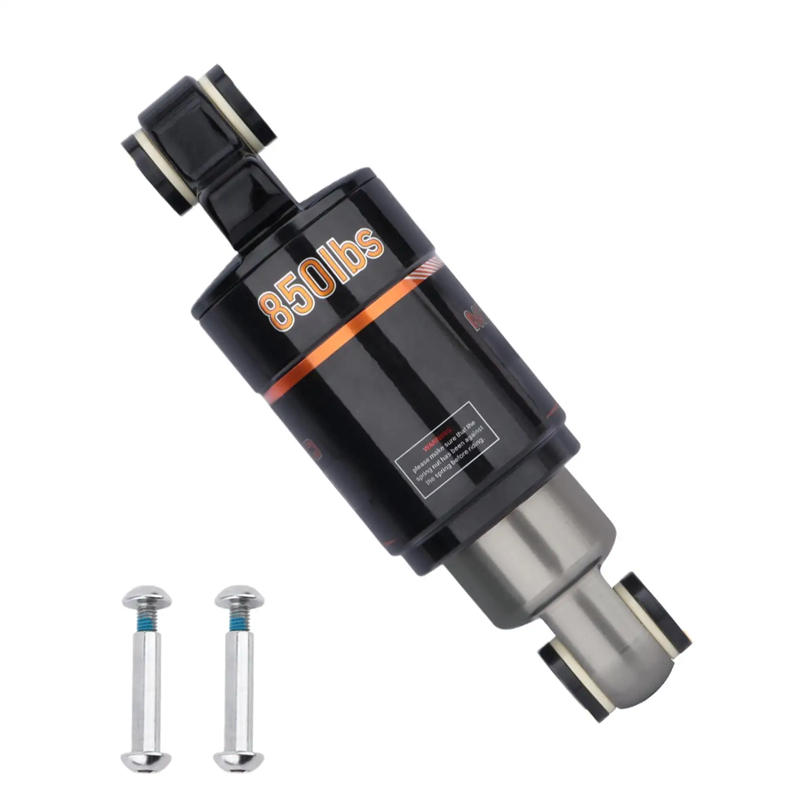 

Bikes Oil Spring Shock Absorber 125 150 165mm Universal Gear Spring Rear Shock Absorber For Mountain Cycling Commuting Outdoor