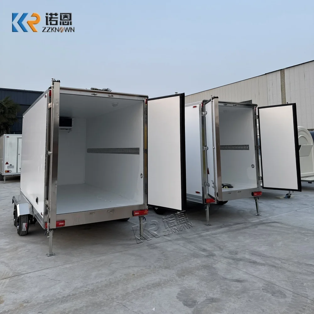 

Refrigerated Trailer Refrigerator Cold Room Trailer Mobile Refrigerator Trailer Refrigeration Unit Small Refrigerated Trailers