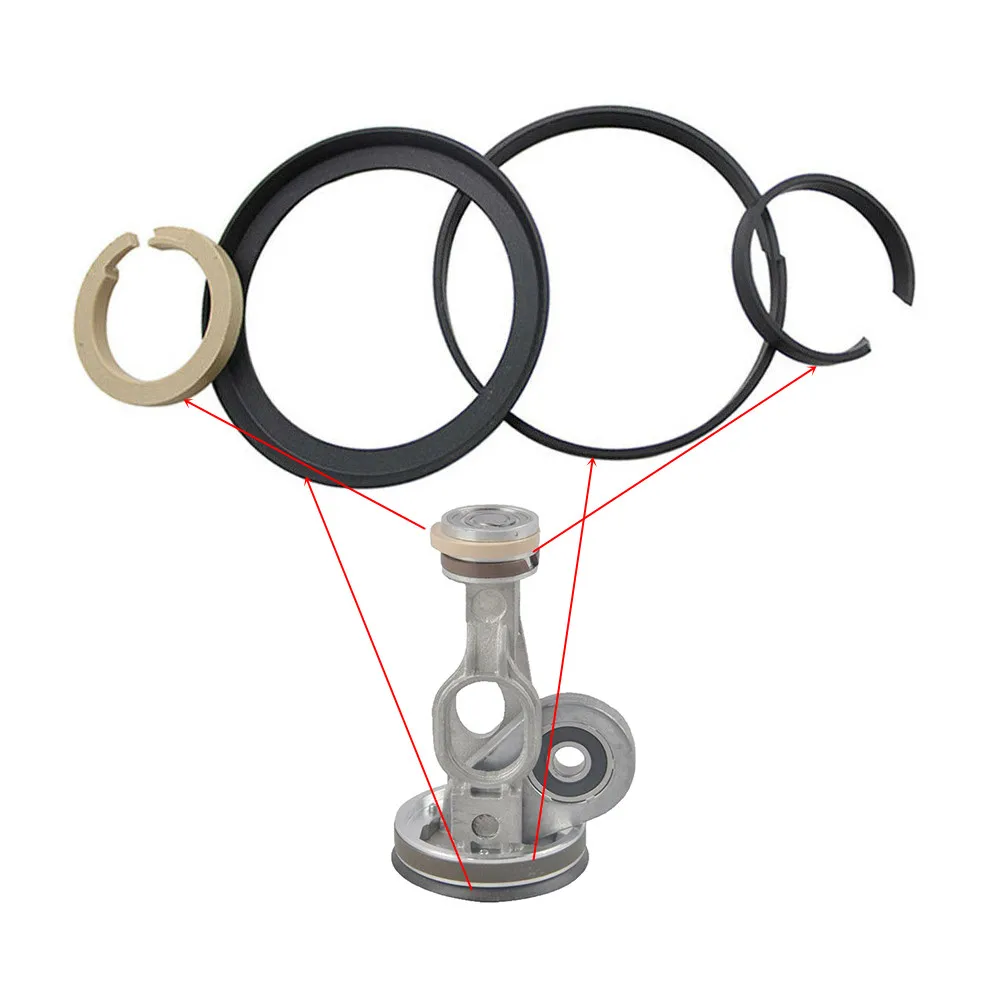 4 Pcs/Set Air Suspension Compressor Pump Piston Rings For Mercedes Benz W164 W166 W221 W251 X164 X166 ML/GL/S/R 350 450 500 550