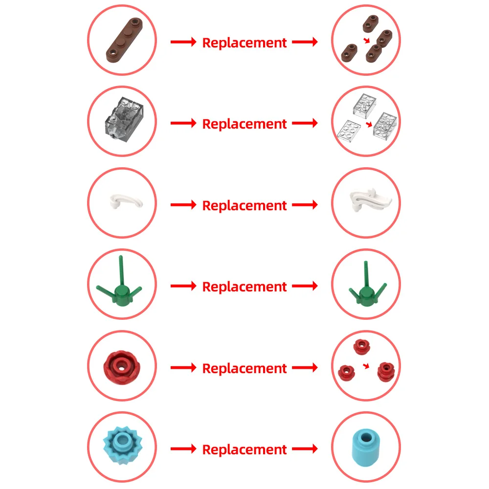 

MOC 3D Bird Northern Cardinals Model Building Blocks with Nest Bricks Toy Adult Gift For Kid