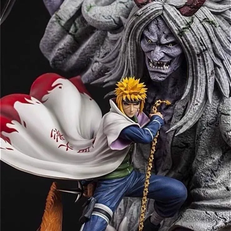 Naruto CS fourth generation, wave water gate, ghouls sealed GK statue figure peripheral model ornament