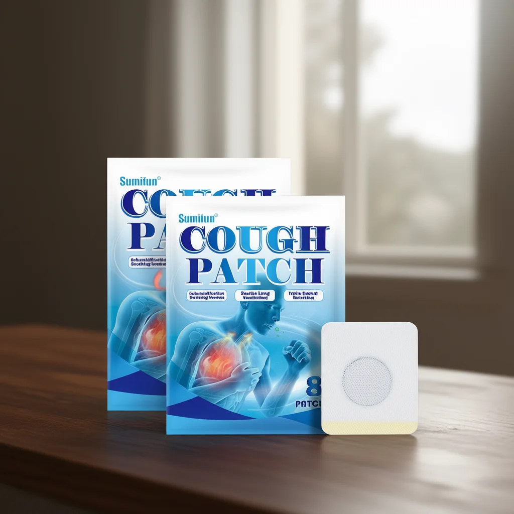 1/2/3BOX Herbal Respiratory Anti-cough Patch Plaster Cough Sticker Medicine Herbs Wetness Patch to Relieve Cough Asthma 2026