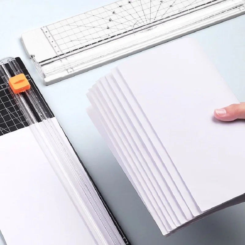 Portable Mini Manual A4 Photo Paper Trimmer Small Artifact Manual Sliding Photo Paper Cutting Knife
