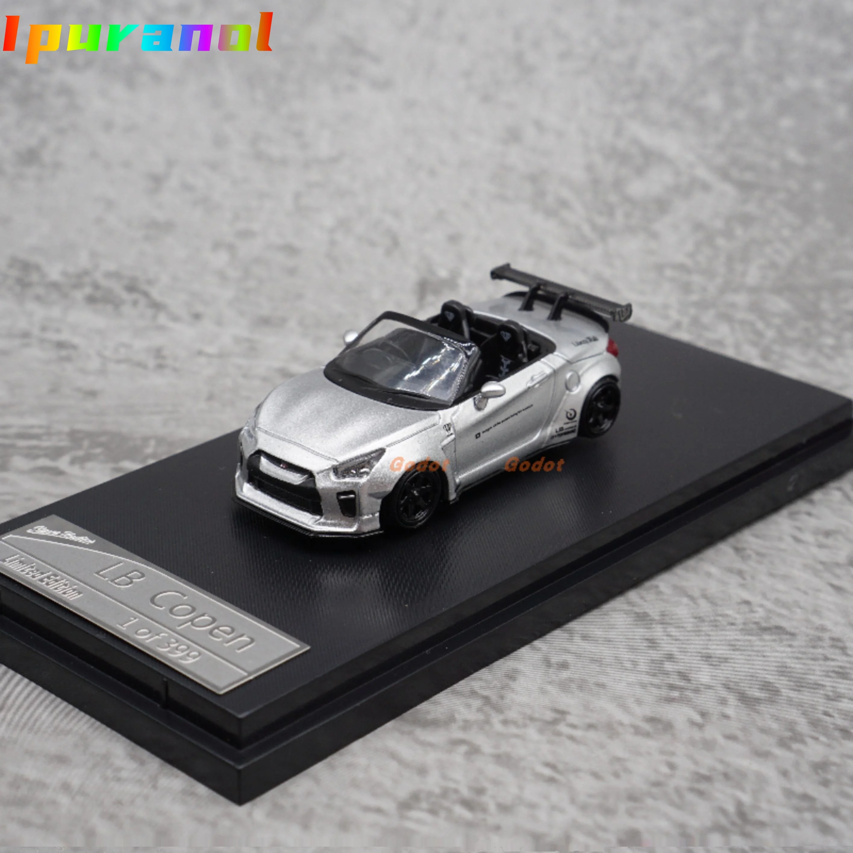 1:64 Nissan GTR LB Copen LA400 GT-K รุ่นรถตกแต่ง