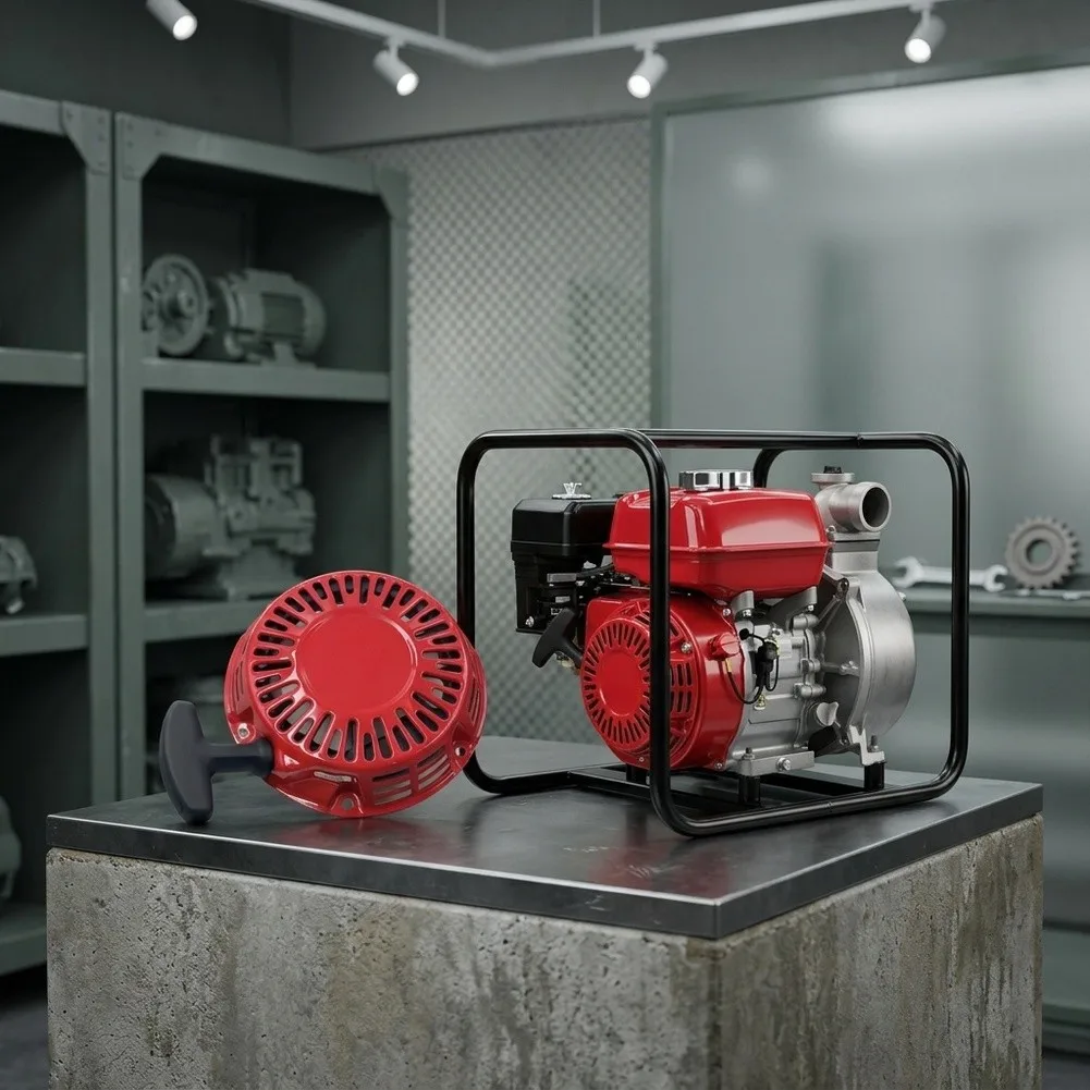 For Recoil Starter for Honda For GX160 Engine with Metal Construction for Generators Tillers Water Pumps Air Compressors Washers