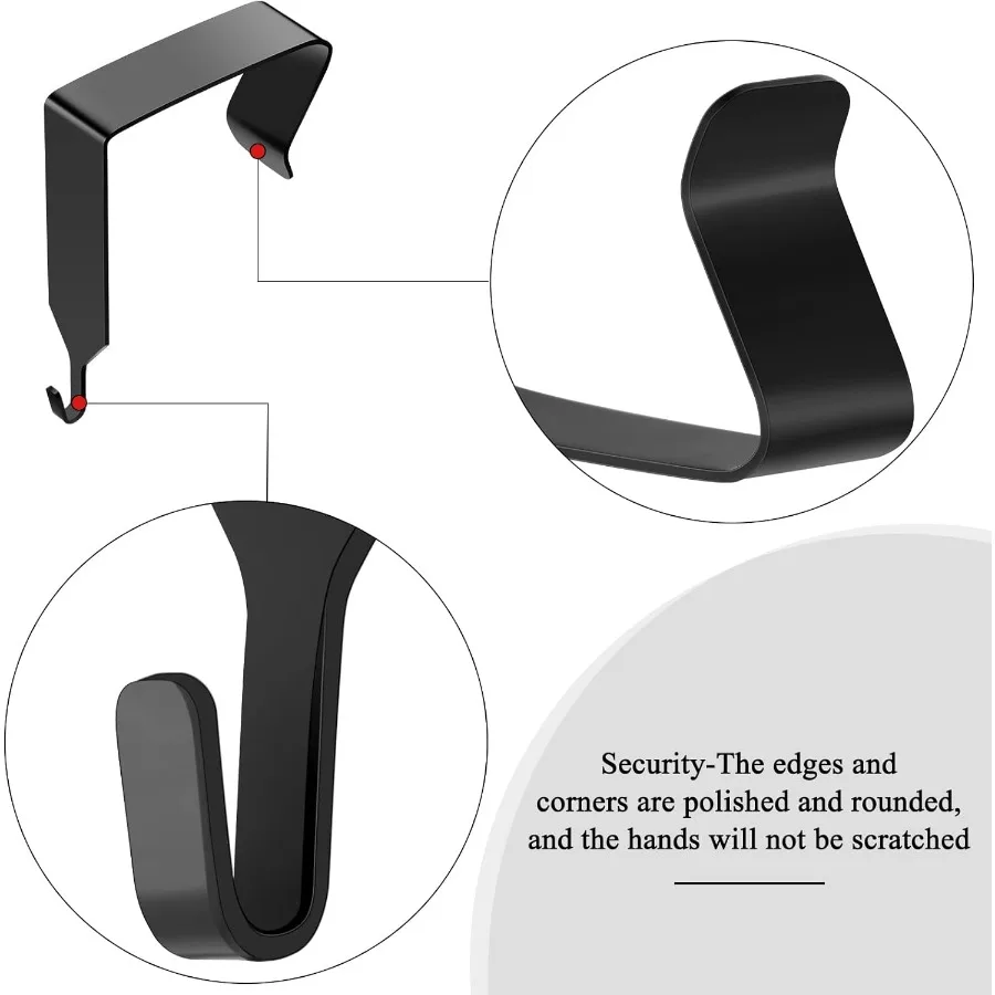 فوق الباب هوك لوحة جدار معدني مقصورة صورة فوق الباب شماعات للملابس مرآة السنانير مكتب مكعب السبورة شنق