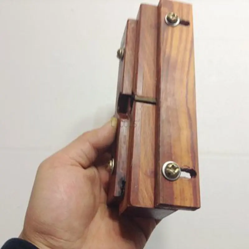 Imagem -03 - L-shape Mão Plaina Side Woodworking Ferramentas Corte com Fenda Linha Única Mão Plano Madeira Ferramenta de Carpintaria Aparar Planos Manuais