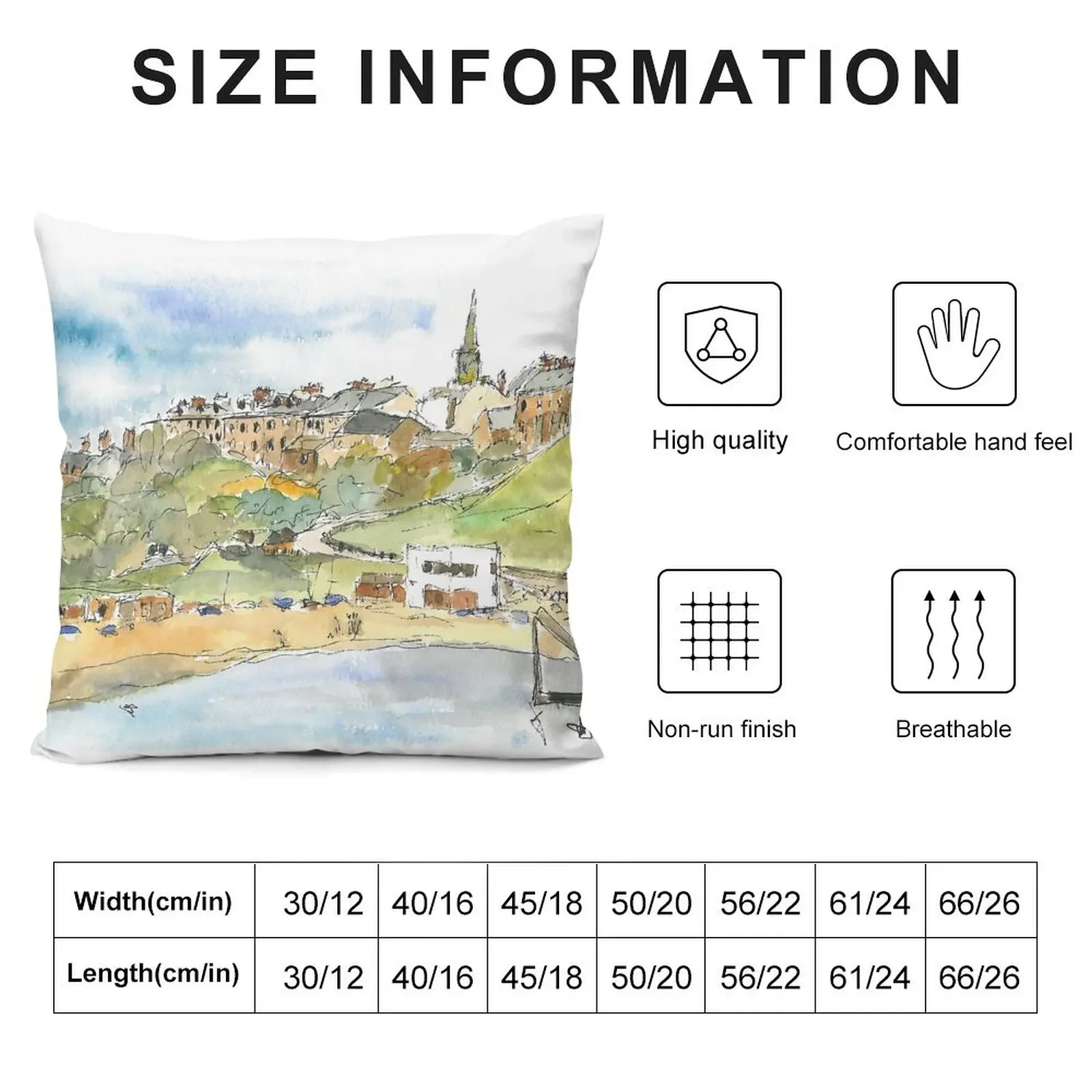 Tynemouth, Haven Throw Pillow pillow cover luxury Anime Pillowcases For Pillows christmas ornaments 2025 pillow