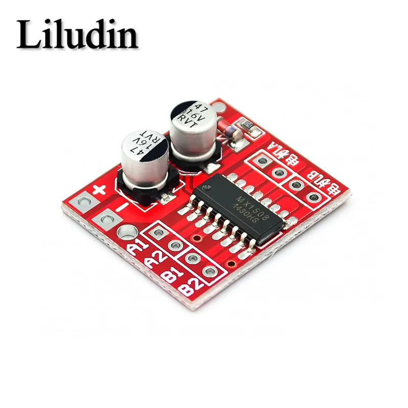 MX1508 DC Motor Drive Module Reversing PWM Speed Dual H Bridge Stepper Motor Mini Victory L298N